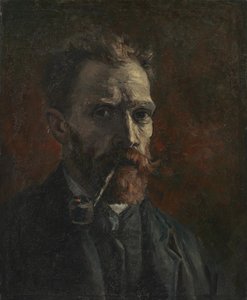 Autoritratto con pipa da Vincent van Gogh